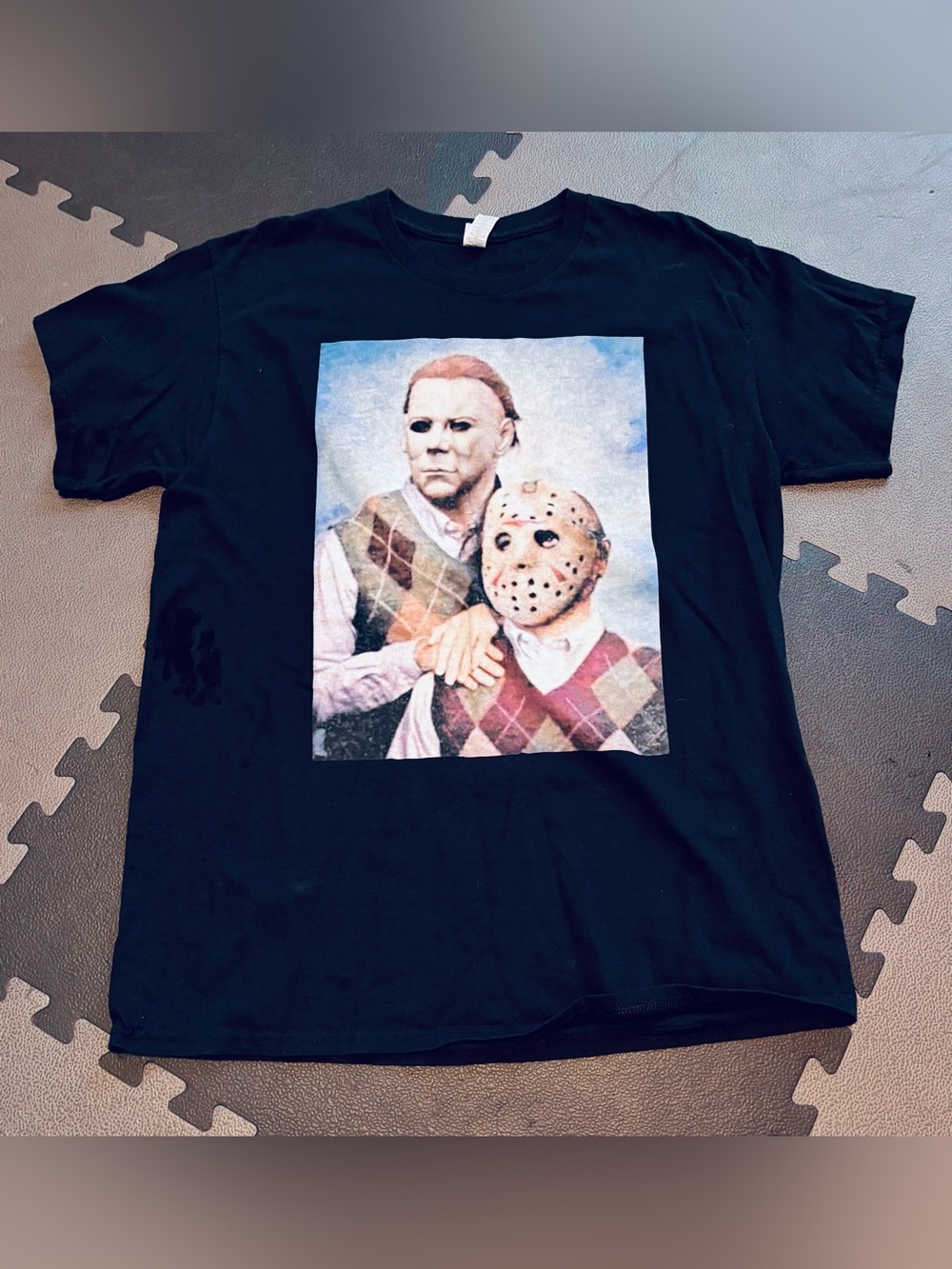 Halloween and Friday the 13th horror t-shirt